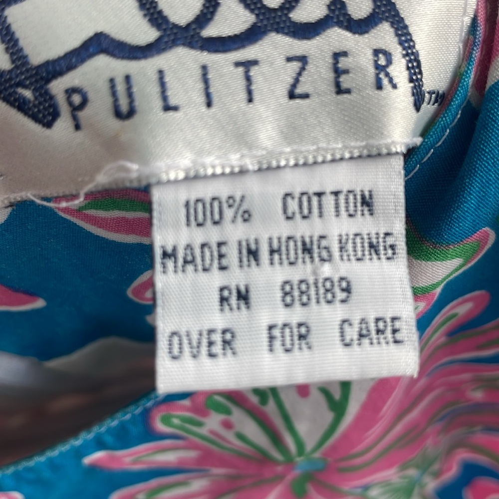 Lilly Pulitzer Shift White Label vintage 90’s dress size 10 - Picture 13 of 17